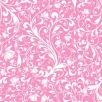 Floral Vine Wallpaper & Surface Covering (Peel & Stick 24"x 24" Sample)
