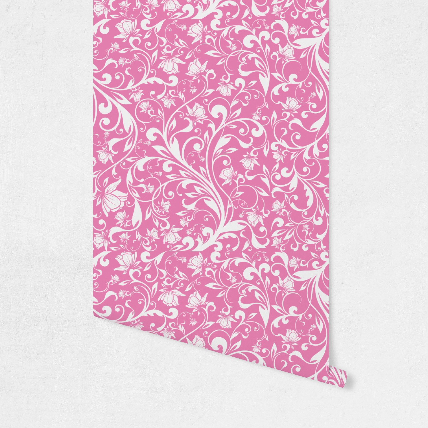 Floral Vine Wallpaper & Surface Covering (Water Activated Removable