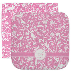 Floral Vine Facecloth / Wash Cloth (Personalized)
