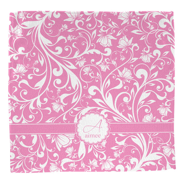 Floral Vine Washcloth - Front - No Soap