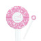 Floral Vine Round Plastic Stir Sticks (Personalized)