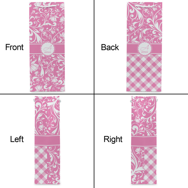 Floral Vine Wine Gift Bag - Gloss - Approval