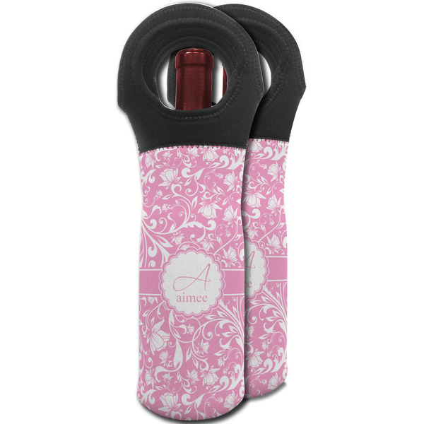 Floral Vine Wine Tote Bag - MAIN