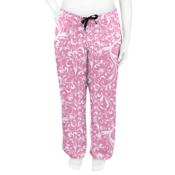 Floral Vine Women's Pj on model - Front