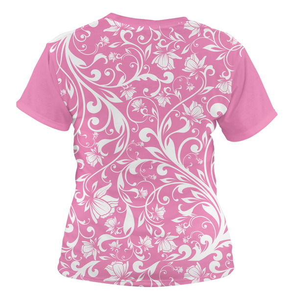Floral Vine Women's T-shirt Back