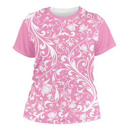Floral Vine Women's Crew T-Shirt - Medium