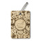 Floral Vine Wood Luggage Tags - Rectangle - Front/Main