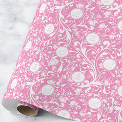 Floral Vine Wrapping Paper Roll - Large - Matte (Personalized)