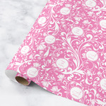 Floral Vine Wrapping Paper Roll - Medium (Personalized)