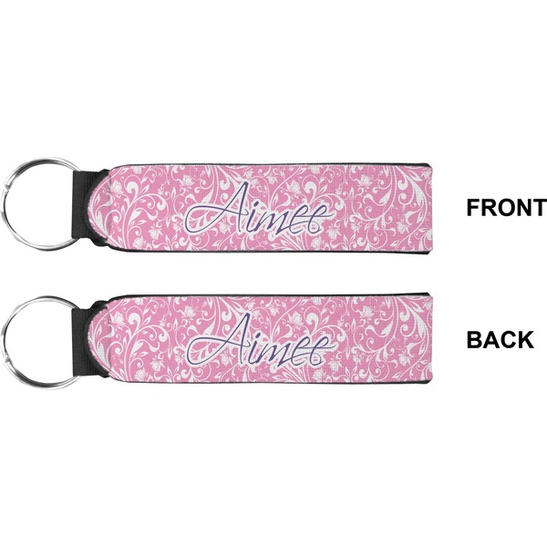 Floral Vine Wristlet (Front + Back)