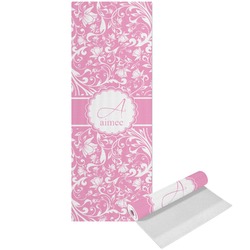 Floral Vine Yoga Mat - Printed Front (Personalized)