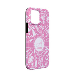 Floral Vine iPhone Case - Rubber Lined - iPhone 13 Mini (Personalized)
