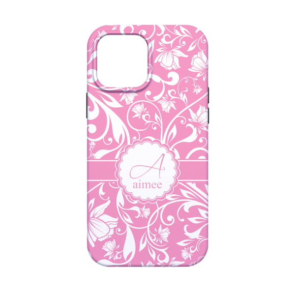 Floral Vine iPhone 13 Mini Tough Case - Back