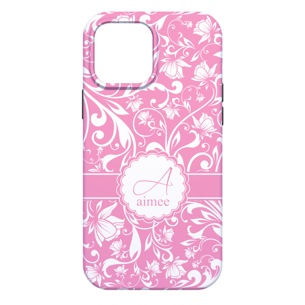 Floral Vine iPhone 13 Pro Max Tough Case - Back
