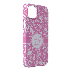 Floral Vine iPhone Case - Plastic - iPhone 14 Plus (Personalized)