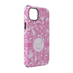 Floral Vine iPhone Case - Rubber Lined - iPhone 14 Pro (Personalized)