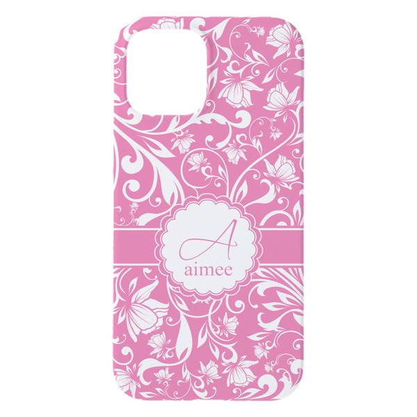 Floral Vine iPhone 15 Plus Case - Back