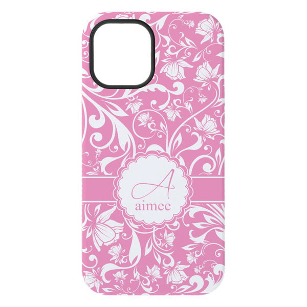 Floral Vine iPhone 15 Pro Max Tough Case - Back