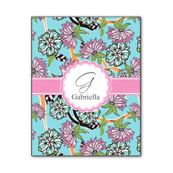 Summer Flowers Wood Print - 11x14 (Personalized)