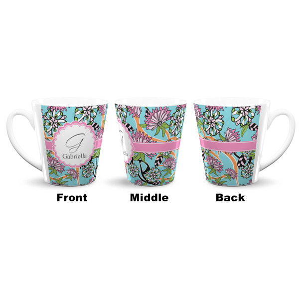 Summer Flowers 12 Oz Latte Mug - Approval
