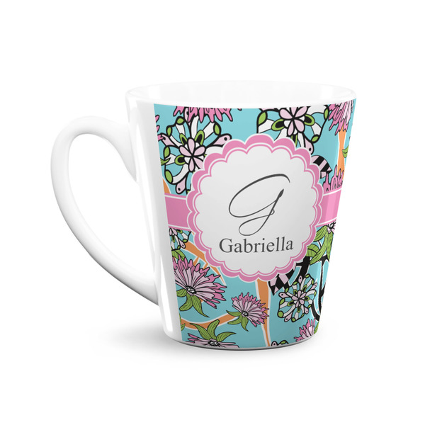 Summer Flowers 12 Oz Latte Mug - Front