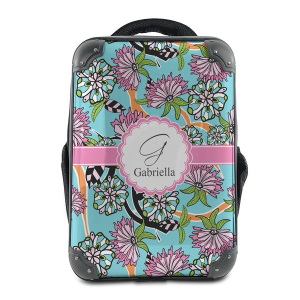 Custom Summer Flowers 15" Hard Shell Backpack (Personalized)