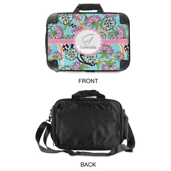 Summer Flowers 15" Hard Shell Briefcase - APPROVAL