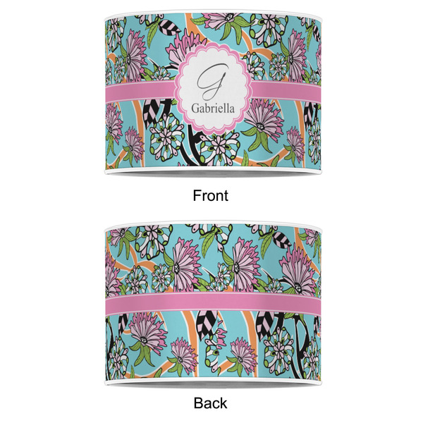 Summer Flowers 16" Drum Lampshade - APPROVAL (Poly Film)