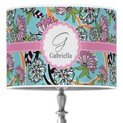 Summer Flowers Drum Lamp Shade (Personalized)