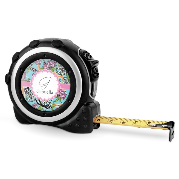 Custom Summer Flowers Tape Measure - 16 Ft (Personalized)
