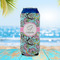 Summer Flowers 16oz Can Sleeve - LIFESTYLE