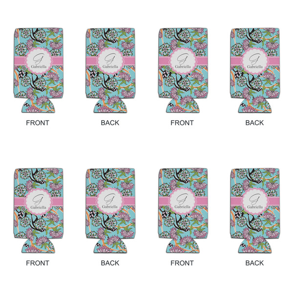 Summer Flowers 16oz Can Sleeve - Set of 4 - APPROVAL