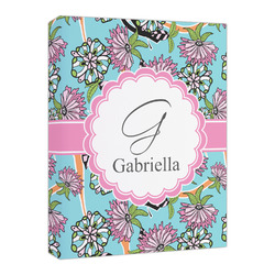 Summer Flowers Canvas Print - 16x20 (Personalized)