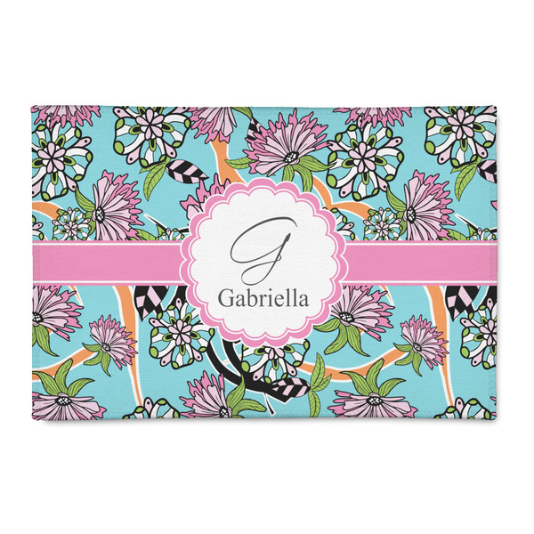 Custom Summer Flowers 2' x 3' Indoor Area Rug (Personalized)