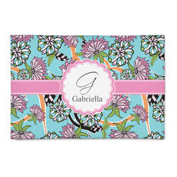 Summer Flowers 2' x 3' Patio Rug (Personalized)