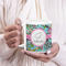 Summer Flowers 20oz Coffee Mug - LIFESTYLE