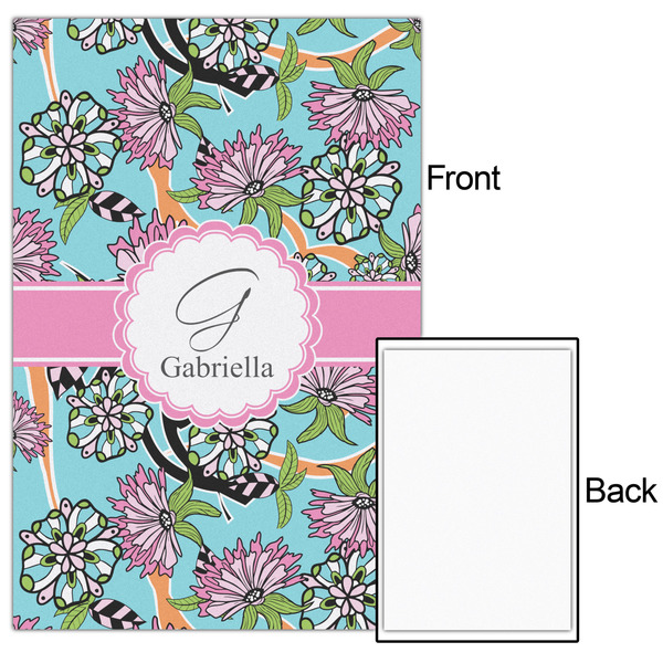Summer Flowers 20x30 - Matte Poster - Front & Back