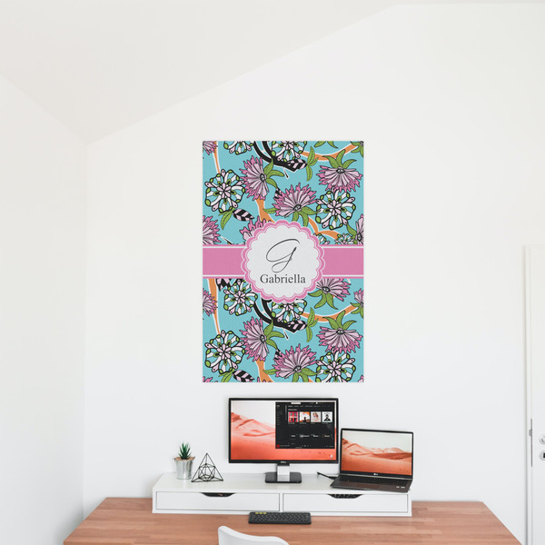 Summer Flowers 24x36 - Matte Poster - On the Wall