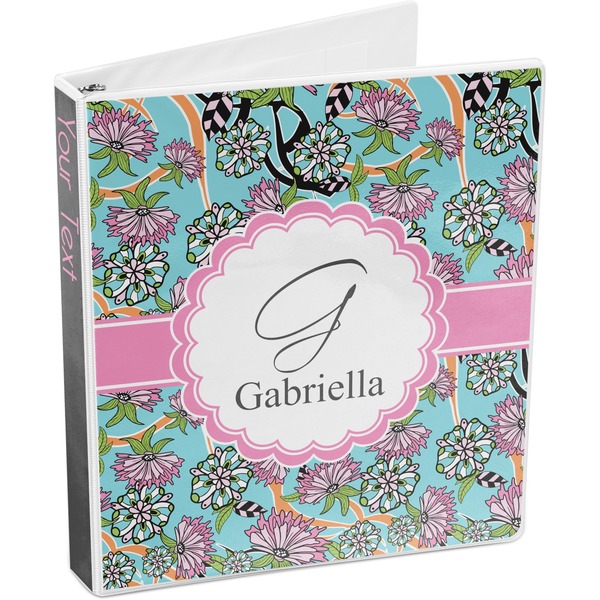 Summer Flowers 3-Ring Binder 3/4 - Main