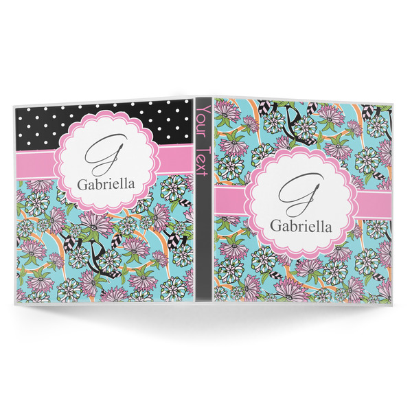 Summer Flowers 3-Ring Binder Approval- 1in