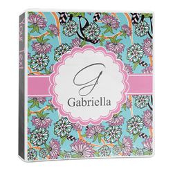 Summer Flowers 3-Ring Binder (Personalized)