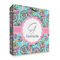 Summer Flowers 3 Ring Binder - Full Wrap - 2" (Personalized)