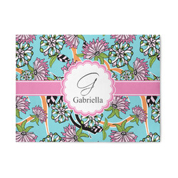 Summer Flowers 5' x 7' Patio Rug (Personalized)