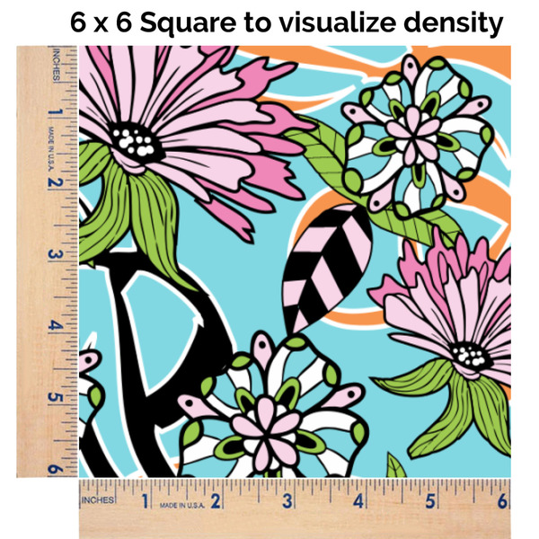 Summer Flowers 6x6 Swatch of Fabric