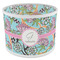 Summer Flowers 8" Drum Lampshade - ANGLE Poly-Film