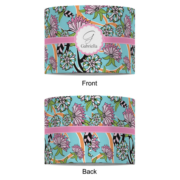 Summer Flowers 8" Drum Lampshade - APPROVAL (Fabric)