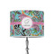 Summer Flowers 8" Drum Lampshade - ON STAND (Poly Film)