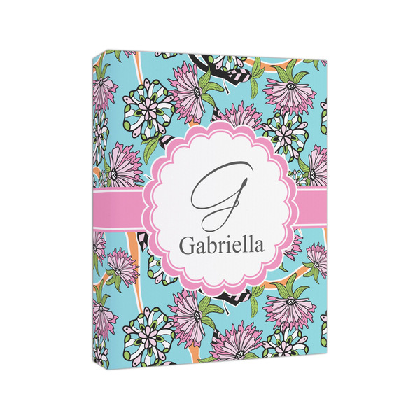 Summer Flowers 8x10 - Canvas Print - Angled View