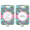 Summer Flowers Aluminum Luggage Tag (Front + Back)