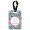 Summer Flowers Aluminum Luggage Tag (Personalized)